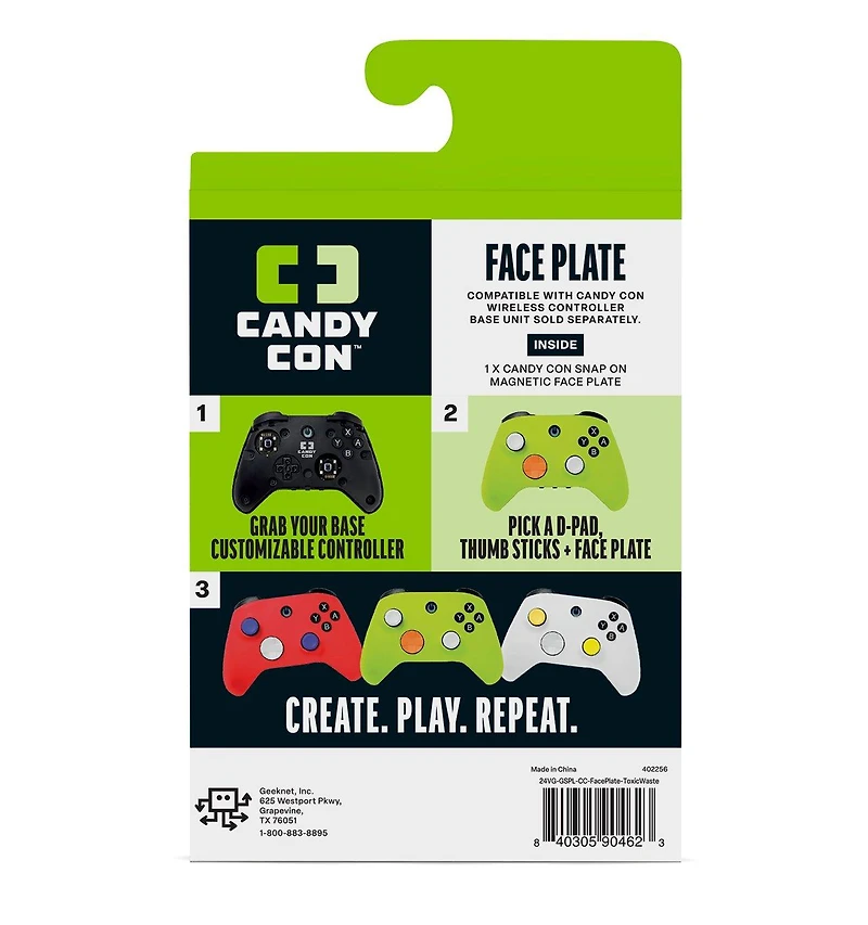 Candy Con Face Plate