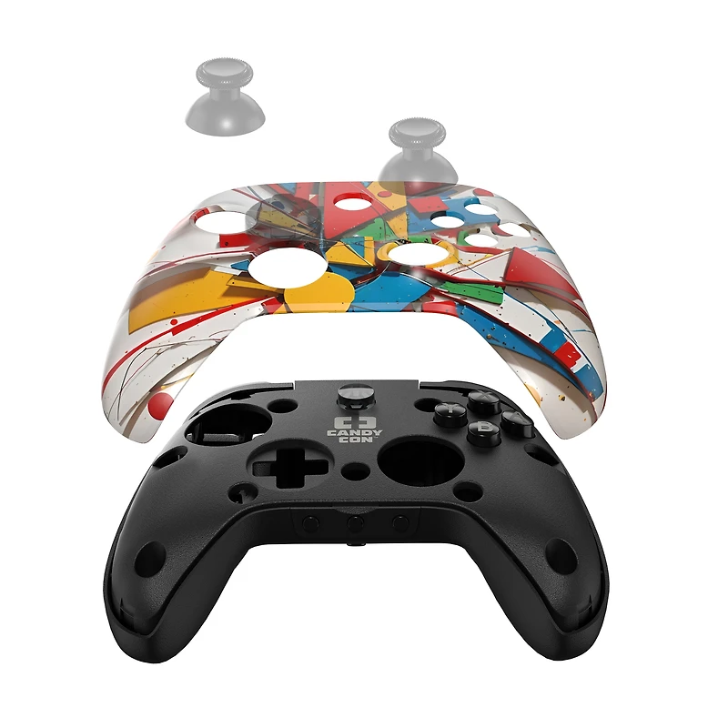 Candy Con Face Plate GameStop Exclusive Retro Shapes