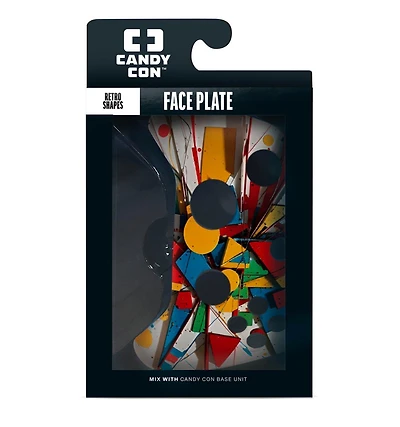 Candy Con Face Plate GameStop Exclusive Retro Shapes