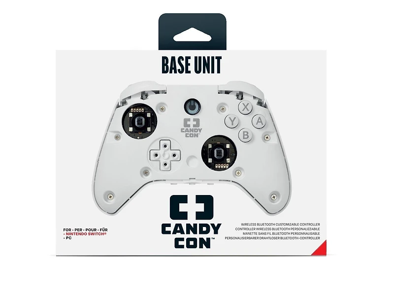 CANDY CON Wireless Base Controller - White GameStop Exclusive
