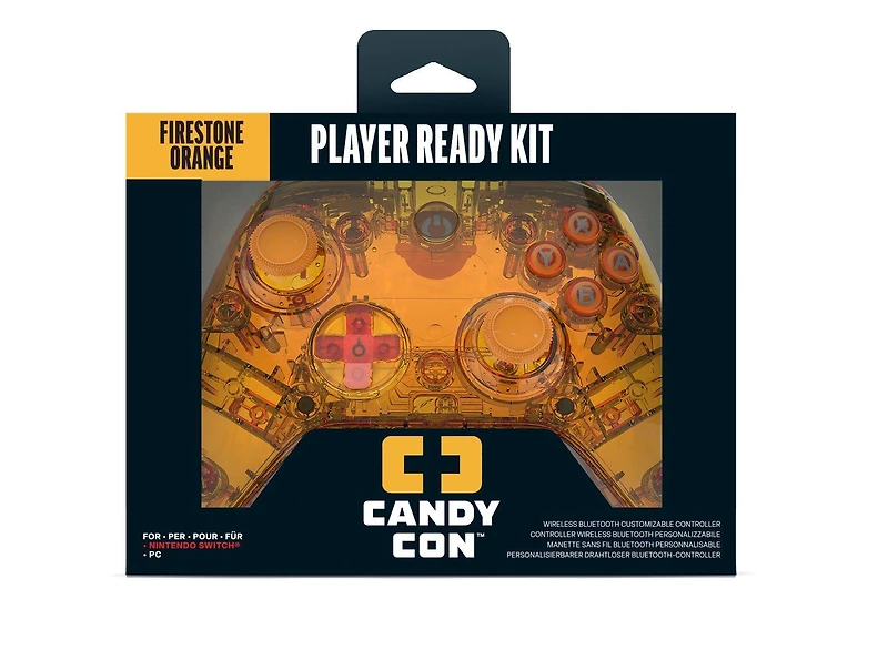 Candy Con Base Starter Pack Controller GameStop Exclusive Firestone Orange