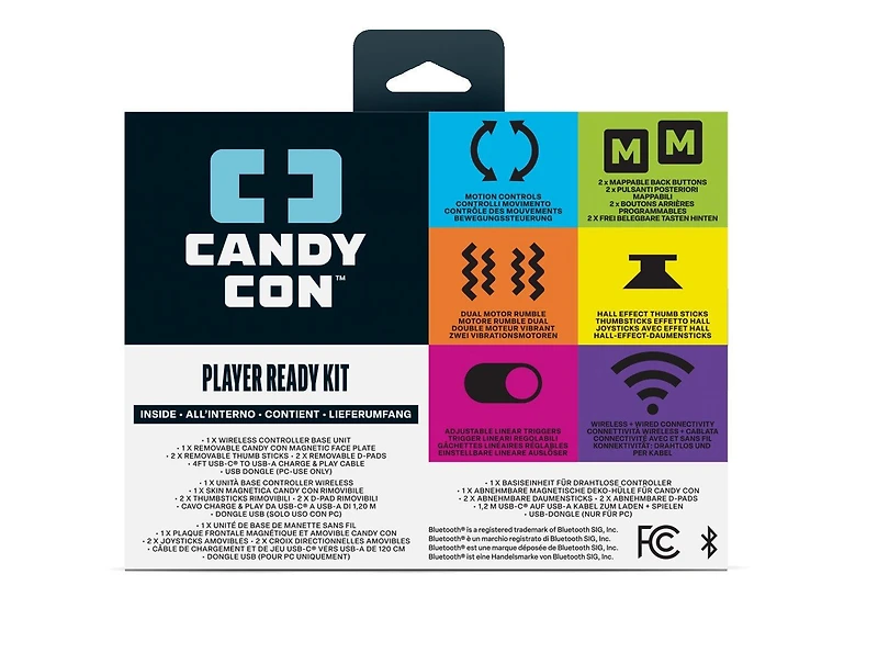 Candy Con Base Starter Pack Controller GameStop Exclusive Diamond Blue