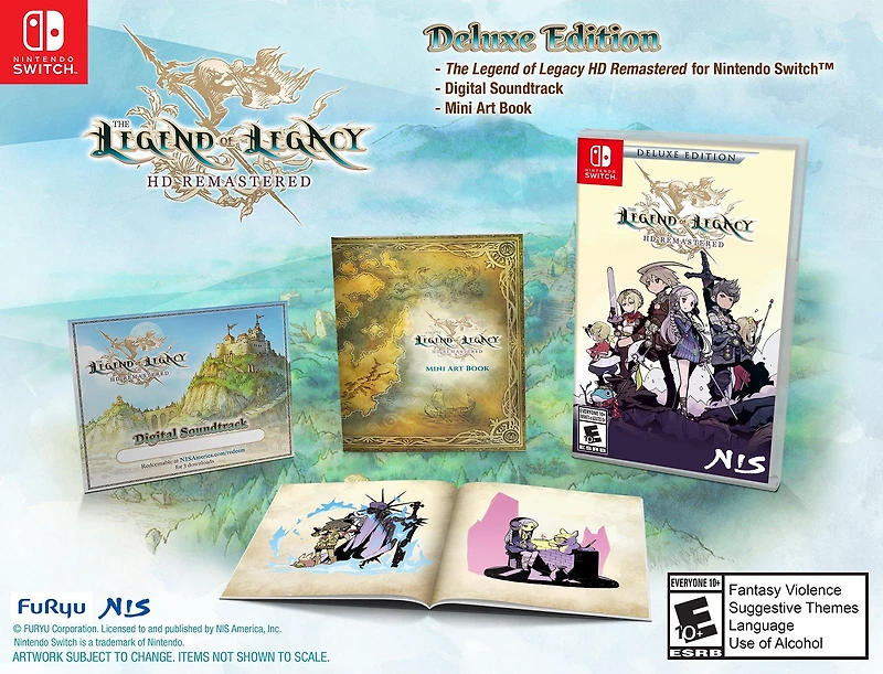 The Legend of Legacy HD Remastered Deluxe Edition