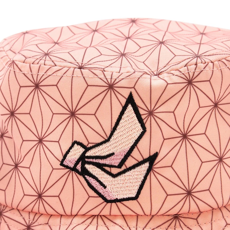 CultureFly Demon Slayer: Kimetsu no Yaiba Nezuko Bow Bucket Hat