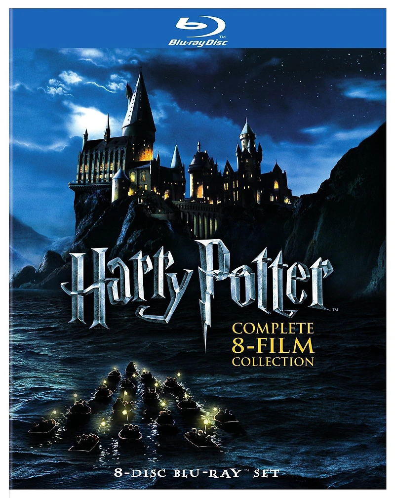 Harry Potter The Complete 8-Film Collection - Blu-Ray