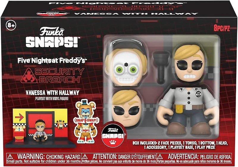Funko Snaps: Five Nights at Freddy's Vanessa with Hallway Playset with Vinyl Figure