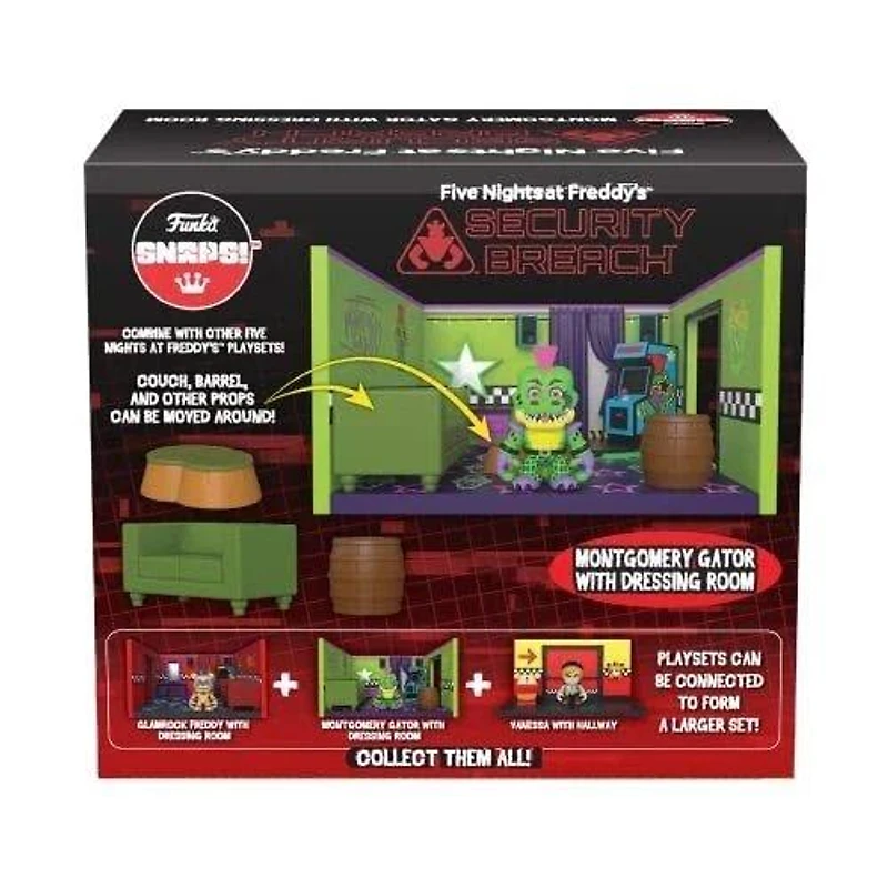 Funko SNAPS: Five Nights at Freddy's Security BreachGator's Room Playset