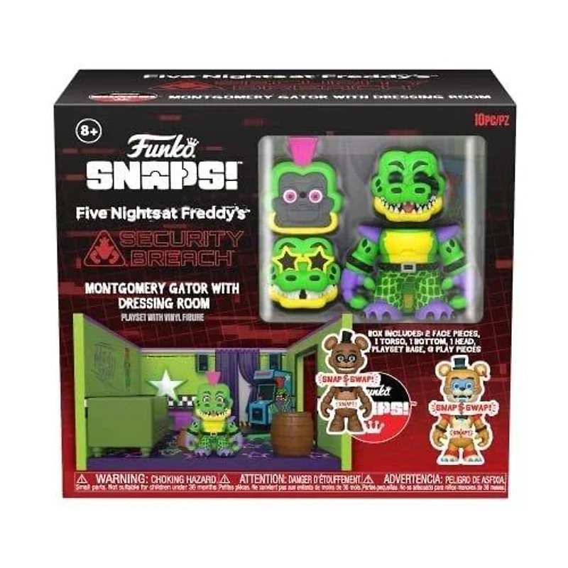 Funko SNAPS: Five Nights at Freddy's Security BreachGator's Room Playset