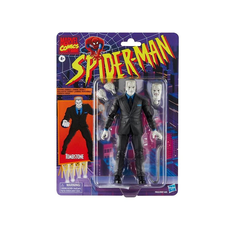 Hasbro Marvel Legends Spider-Man Tombstone 6-in Action Figure