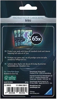 Disney Lorcana: Rise of the Floodborn Card Sleeves (65-Pack) - Sisu