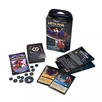Disney Lorcana: Rise of the Floodborn Amber and Sapphire Starter Deck
