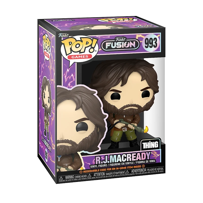 Funko POP! Games: Funko Fusion R.J. MacReady 3.95-in Vinyl Figure