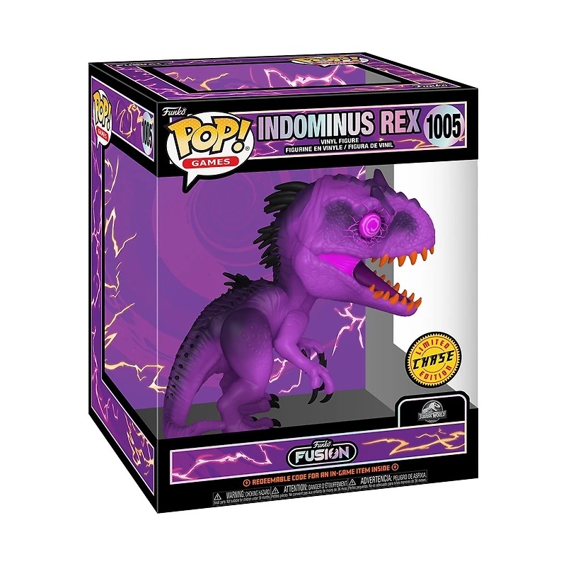 Funko POP! Super: Funko Fusion Indominus Rex (or Chase) 5.1-in Vinyl Figure