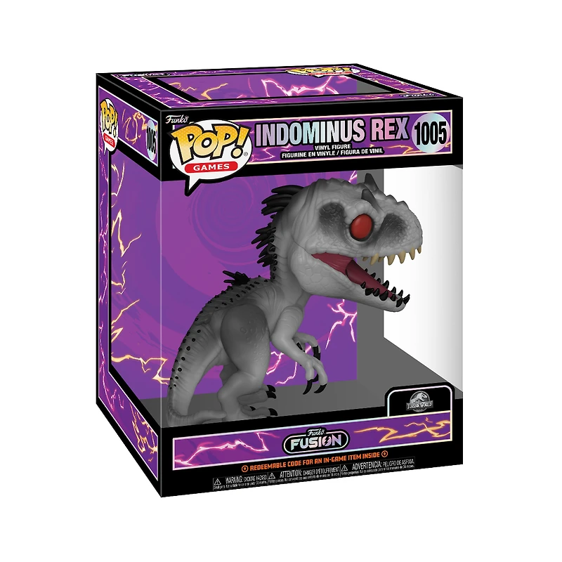 Funko POP! Super: Funko Fusion Indominus Rex (or Chase) 5.1-in Vinyl Figure