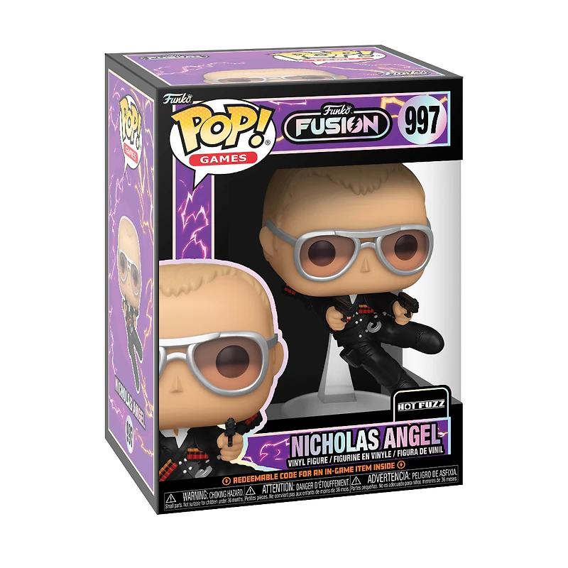 Funko POP! Games: Funko Fusion Nicholas Angel 4.2-in Vinyl Figure