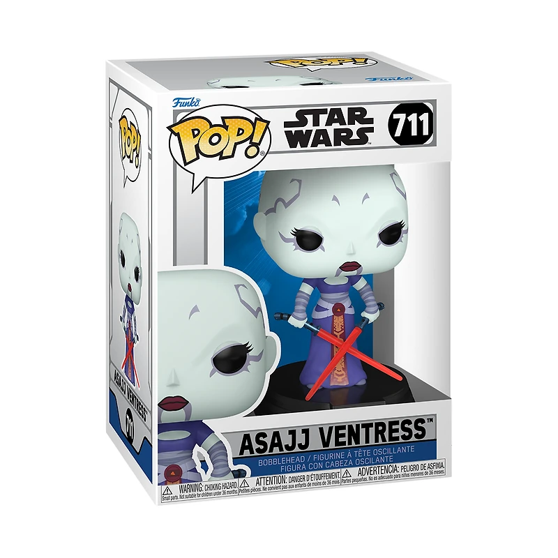 Funko POP! Star Wars: The Clone Wars Asajj Ventress 4.15-in Vinyl Figure
