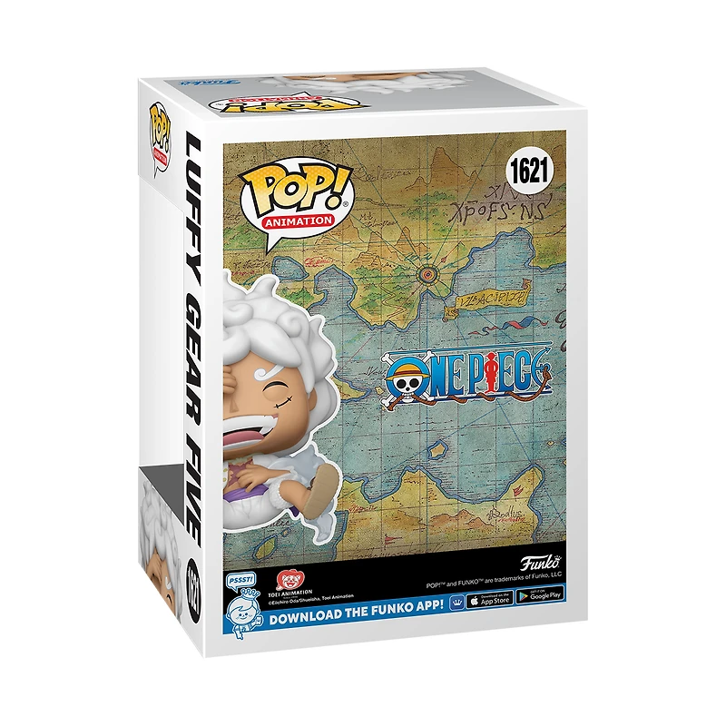 Funko POP! Animation: One Piece Luffy Gear 5 5.2-in Vinyl Figure GameStop Exclusive