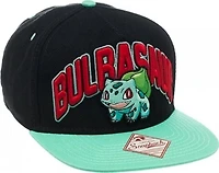 Pokemon Bulbasaur Embroidered Snapback Hat