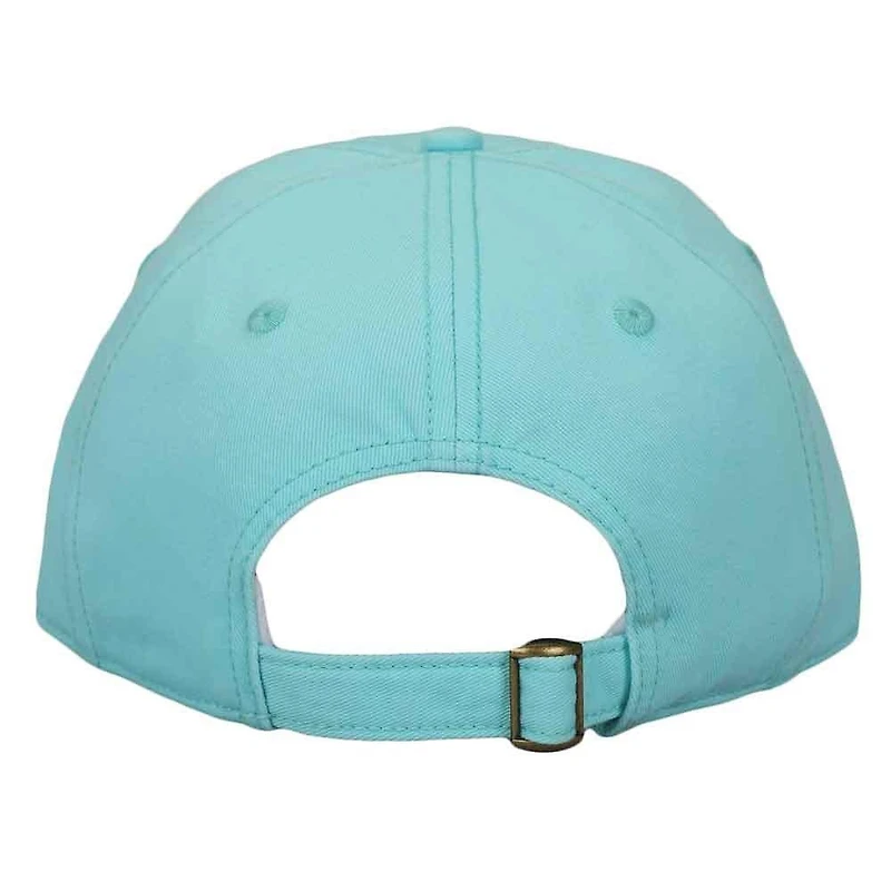 Sanrio Cinnamoroll Chenille Character Patch Teal Washed Cotton Twill Baseball Hat
