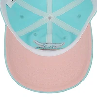 Sanrio Cinnamoroll Chenille Character Patch Teal Washed Cotton Twill Baseball Hat