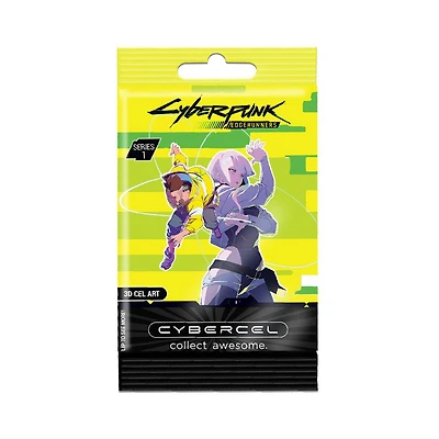 FiGPiN Cybercel CyberPunk Edgerunners Trading Cards Foil Pack Series 1