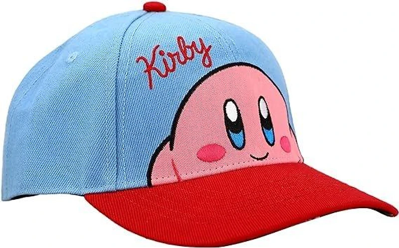 Kirby Peek A Boo Blue and Pink Adjustable Hat