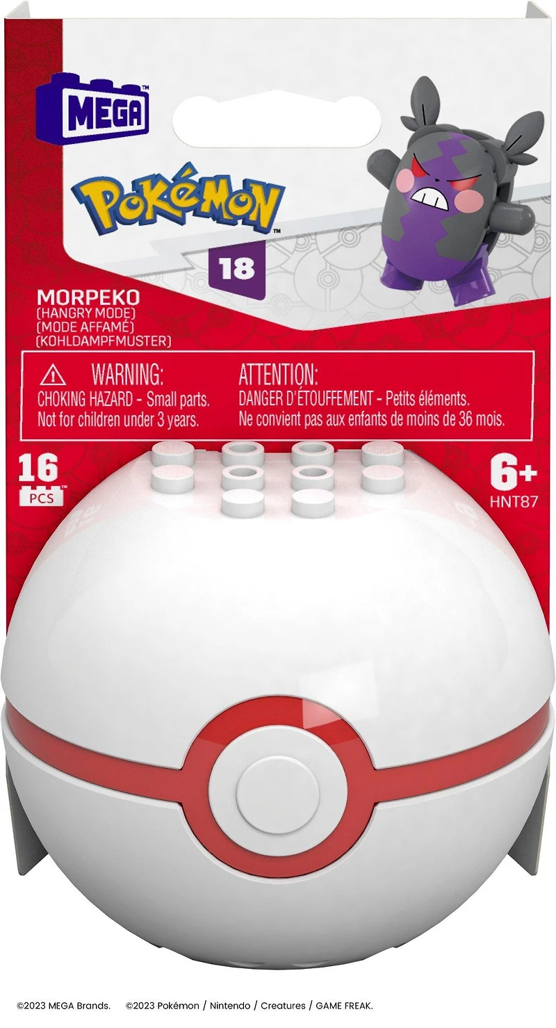 Mattel Pokemon Poke Ball Mega Construx (Styles May Vary