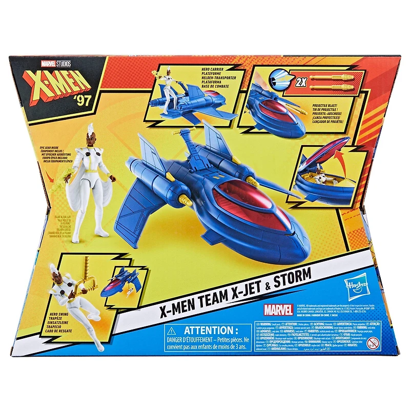 Hasbro Marvel Studios X-Men '97, X-Men Team X-Jet and Storm Action Figure