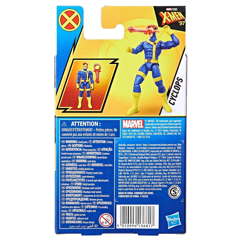 Hasbro Marvel Studios X-Men 97 Epic Hero Series Cyclops 4-in Action Figure