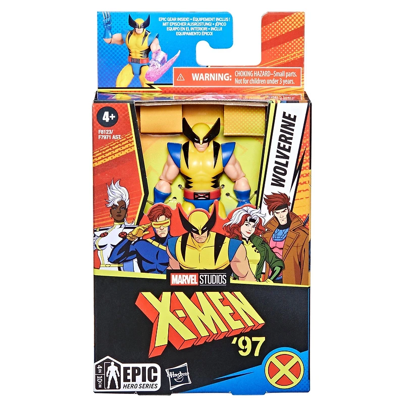 Hasbro Marvel Studios X-Men 97 Epic Hero Series Wolverine 4-in Action Figure