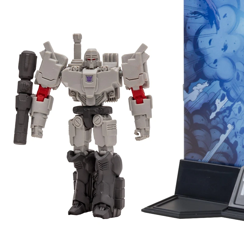 McFarlane Toys Transformers Optimus Prime and Megatron 3-in Figure Set with 2 Comics