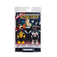 McFarlane Toys Transformers Bumblebee and Wheeljack 3-in Figure Set with 2 Comics