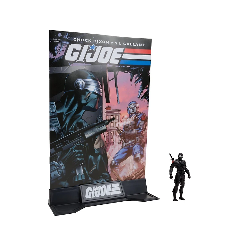 McFarlane Toys G.I. Joe Duke and Snake Eyes 3-in Figure Set with 2 Comics
