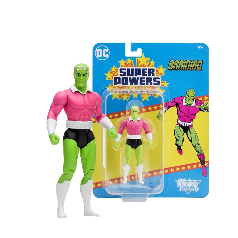 McFarlane Toys DC Direct Superman Braniac 4.5-in Action Figure
