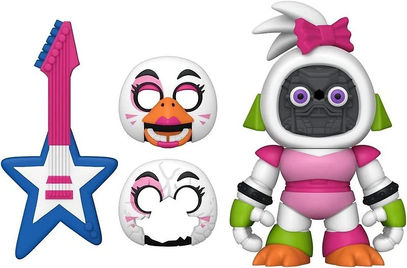 Funko SNAPS: Five Nights at Freddy's Security Breach Glamrock Chica and Gator Figures 2-Pack