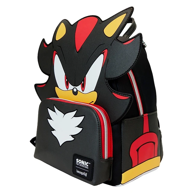Loungefly Shadow the Hedgehog Cosplay Mini Backpack GameStop Exclusive
