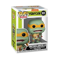 Funko POP! Movies: Teenage Mutant Ninja Turtles Michelangelo (Sausage Link Nunchucks) 3.6-in Vinyl Figure