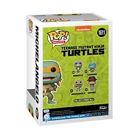 Funko POP! Movies: Teenage Mutant Ninja Turtles Michelangelo (Sausage Link Nunchucks) 3.6-in Vinyl Figure