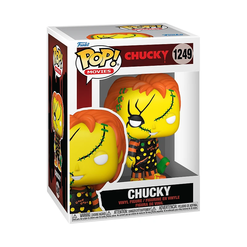 Funko POP! Movies: Chucky Vintage Halloween Chucky 3.85-in Vinyl Figure