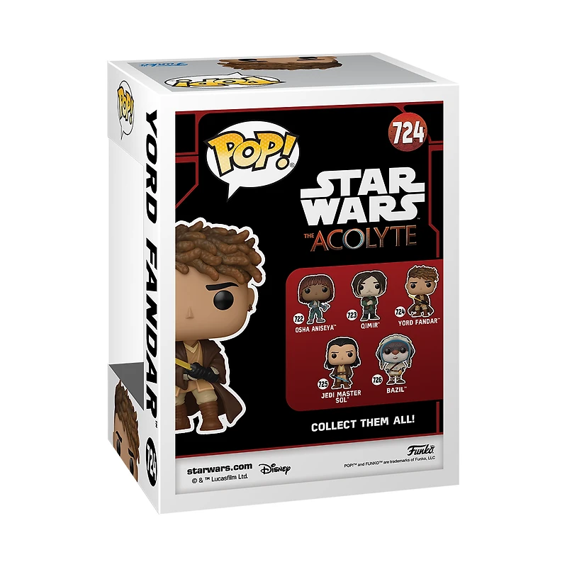 Funko POP! Star Wars: Acolyte Yord Fandar 4.7-in Vinyl Figure