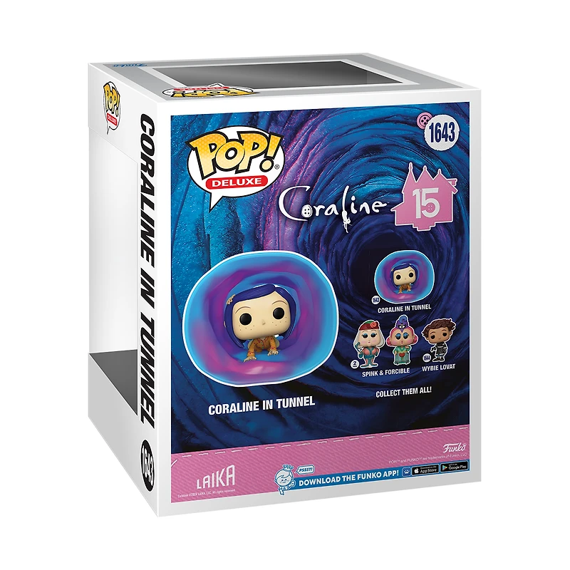 Funko POP! Movies: Coraline 15th Anniversary Coraline 4.75-in Vinyl Figure
