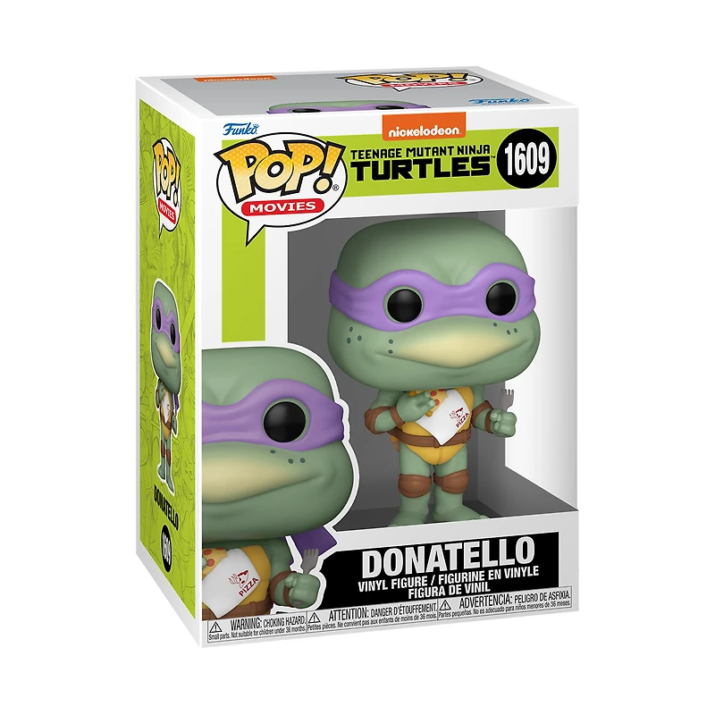 Funko POP! Movies: Teenage Mutant Ninja Turtles Donatello (with Napkin) 3.75-in Vinyl Figure