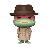 Funko POP! Movies: Teenage Mutant Ninja Turtles Raphael (with Coat and Hat) 4.45-in Vinyl Figure
