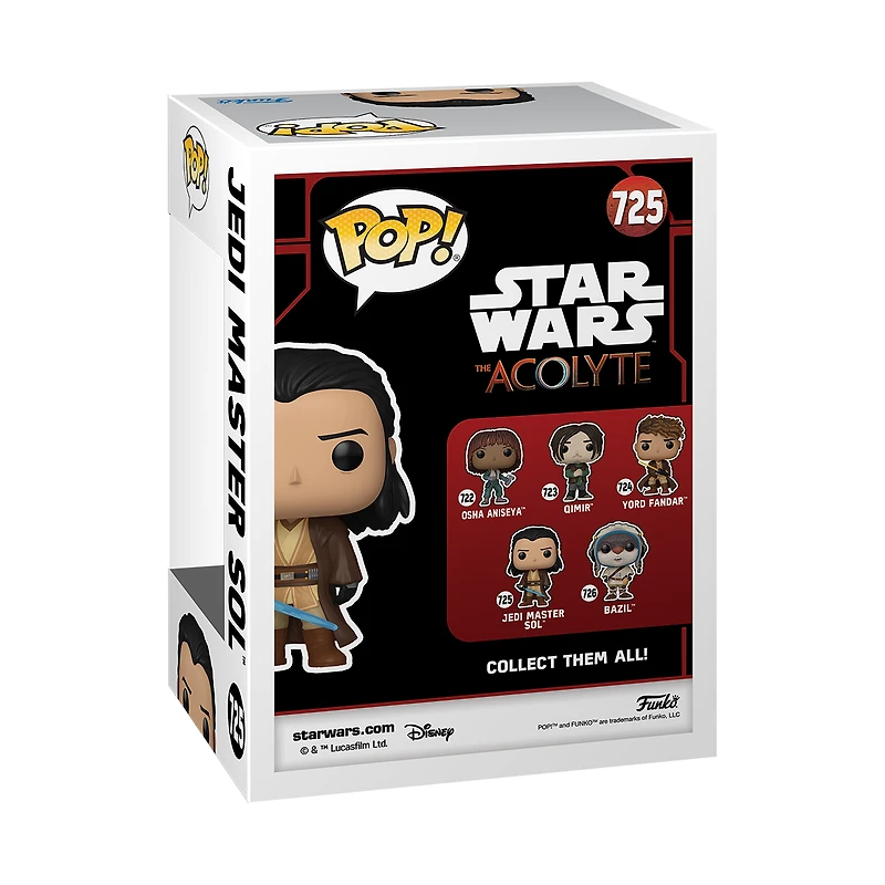 Funko POP! Star Wars: Acolyte Master Sol 4.6-in Vinyl Figure