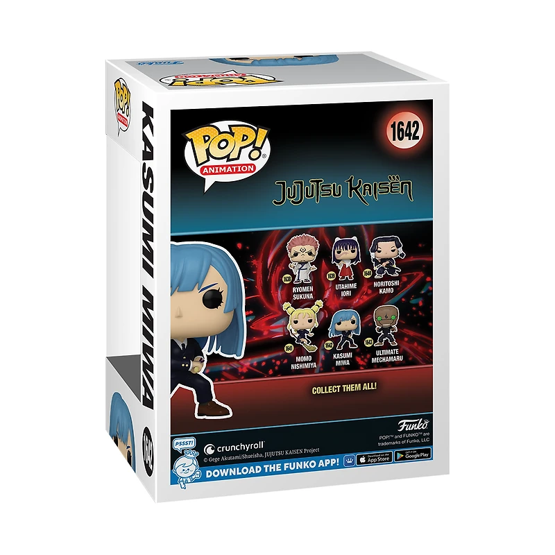 Funko POP! Animation: Jujutsu Kaisen Miwa Kasumi 3.55-in Vinyl Figure