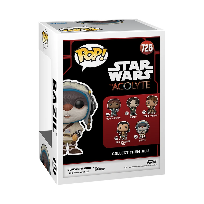 Funko POP! Star Wars: Acolyte Bazil 4.4-in Vinyl Figure