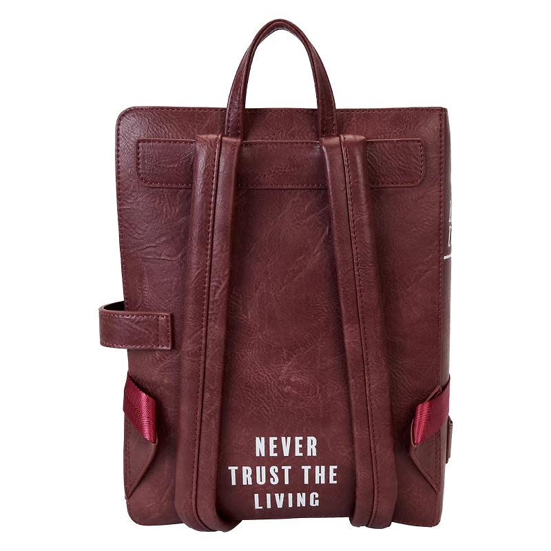 Loungefly Beetlejuice Handbook for the Recently Deceased Pim Trader Backpack