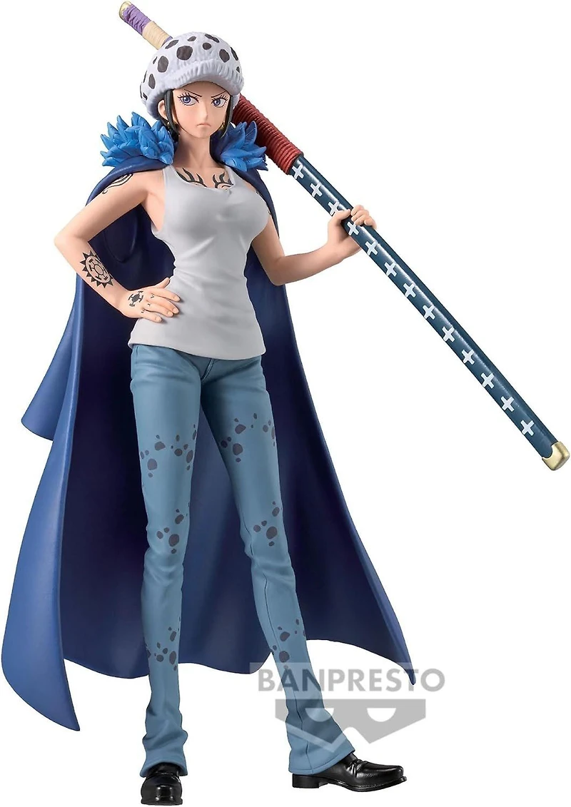 Banpresto One Piece DXF The Grandline Series Trafalgar Law Change ver. 6.30-in Statue