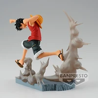 Banpresto One Piece Senkozekkei Monkey D. Luffy 3.15-in Statue