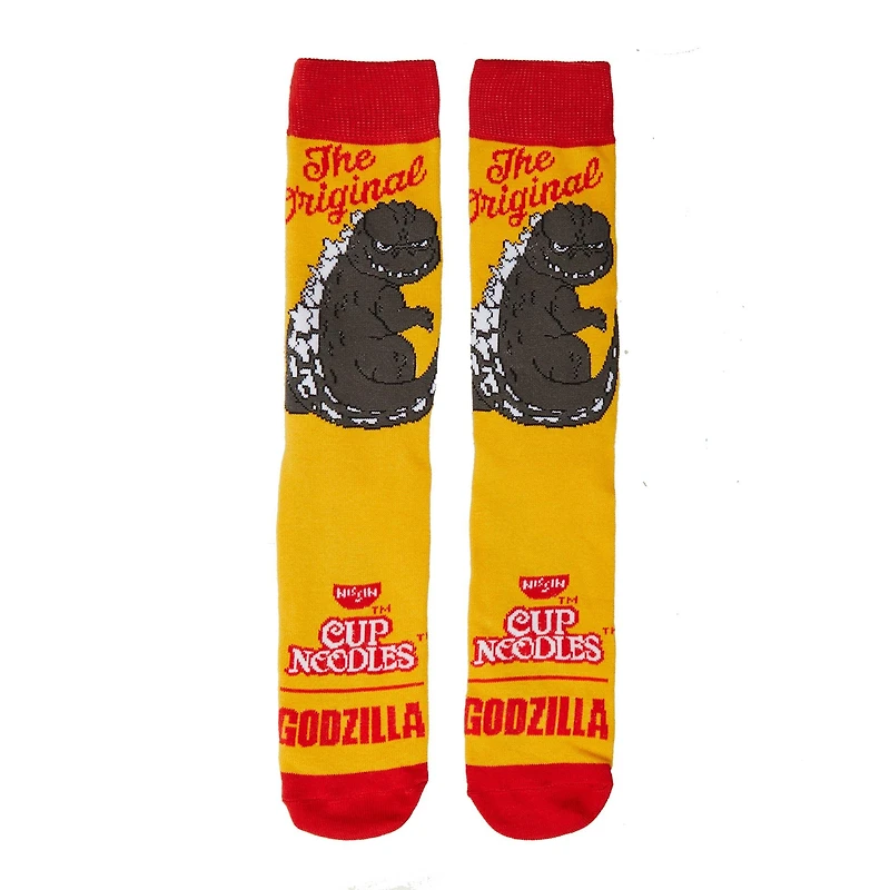 Godzilla x Nissin Cup Noodles Crew Socks 5-Pack